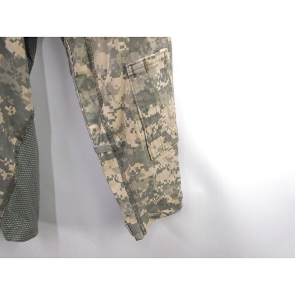 Team soldier US Military Combat Shirt Men Size L Flame Resistant Tech Camo USA - Picture 7 of 11